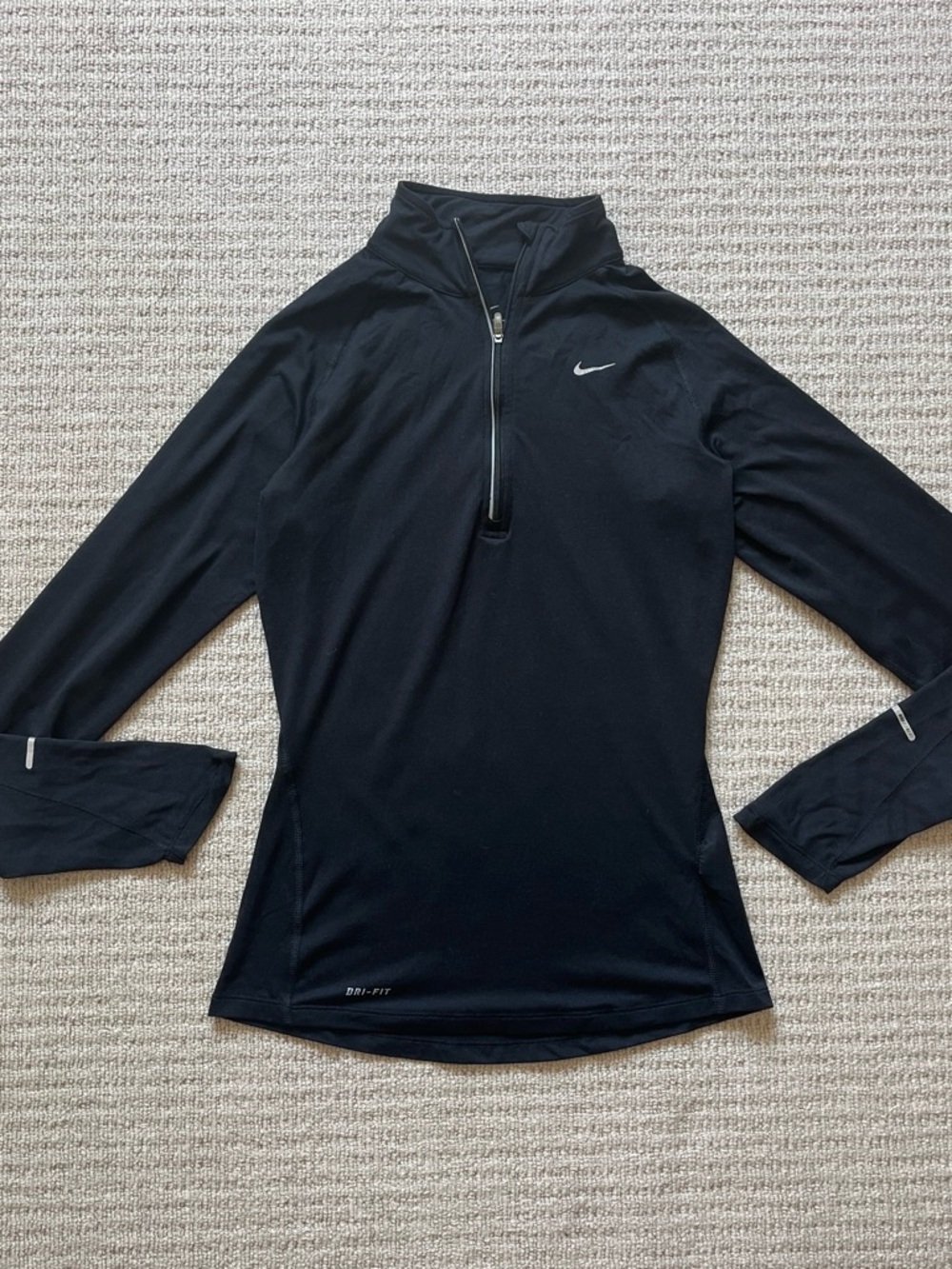 Nike dri fit quarter zip longsleeve top